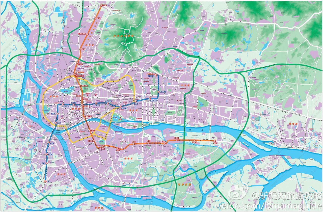 广州地图免费下载大全：高清离线地图、详细街景地图及实用指南