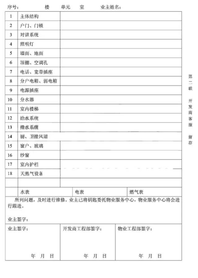 清水房验房表格免费下载：新手必备指南及表格详解