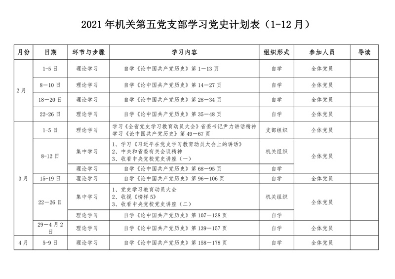 党史学习计划表免费下载：提升学习效率的实用指南