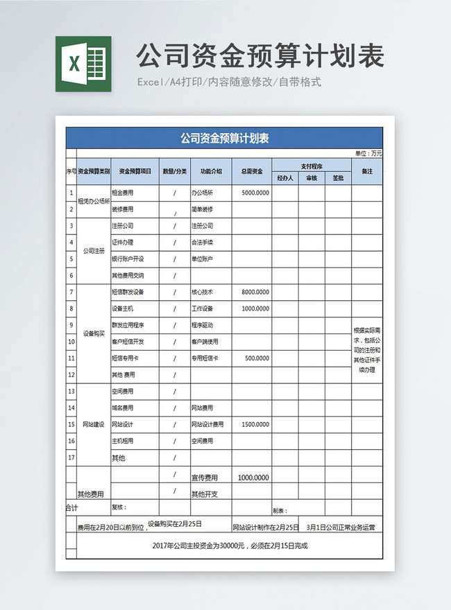 财务预算表免费下载网站大全：提升财务管理效率的实用指南